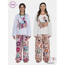 PIJAMA  FEM FLANELADO